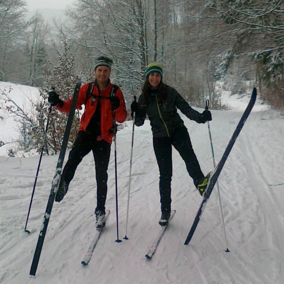 Cross-country skiing tours